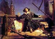 Jan Matejko Astronomer Copernicus, conversation with God. Germany oil painting artist